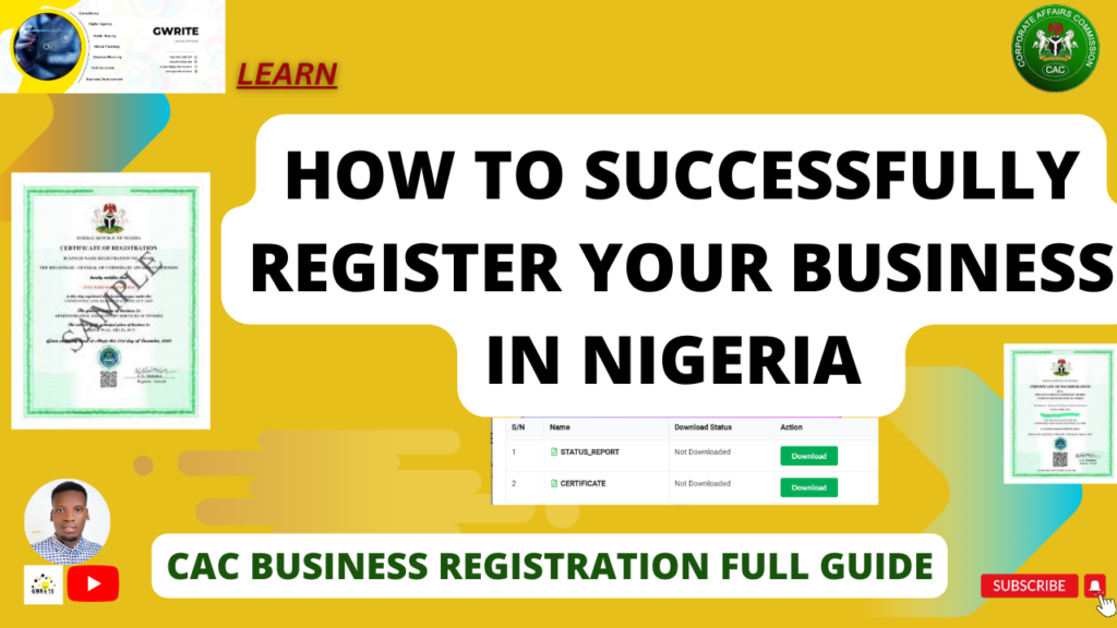 CAC business name registration