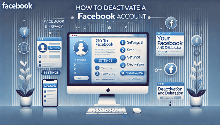 How to deactivate facebook account