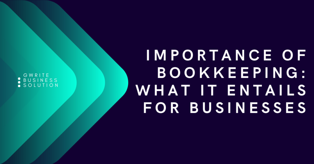 IMPORTANCE OF BOOKKEEPING