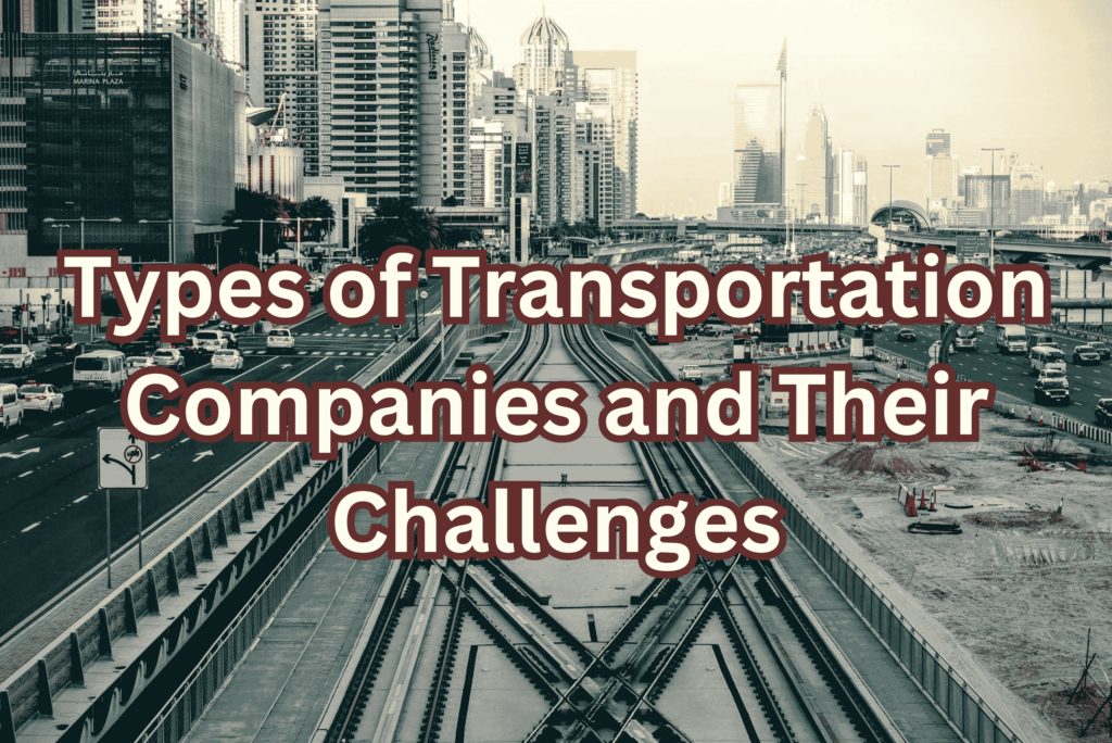 Types of Transportation Companies and Their Challenges