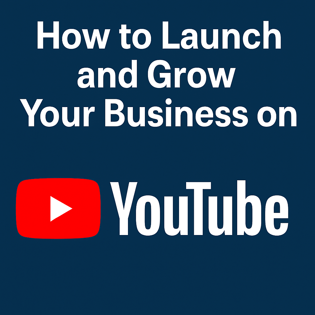 how to launch your business on YouTube